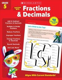 Produktbild: Scholastic Success with Fractions & Decimals Grade 5 Workbook
