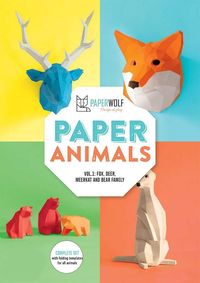 Produktbild: Paper Animals: Volume 1: Fox, Deer, Meerkat and Bear Family