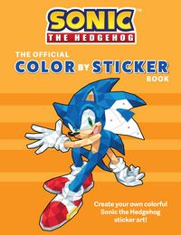 Produktbild: Sonic the Hedgehog: The Official Color by Sticker Book (Sonic Activity Book)