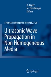 Produktbild: Ultrasonic Wave Propagation in Non Homogeneous Media