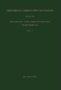Produktbild: Biblisches und emblematisches W&ouml;rterbuch