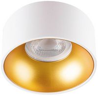 Produktbild: Kanlux 27576 Riti Deckenleuchte GU10, Par 16 Gold (matt), Wei&szlig; (matt)