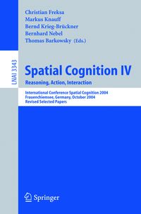 Produktbild: Spatial Cognition IV, Reasoning, Action, Interaction