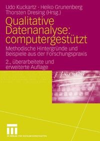 Produktbild: Qualitative Datenanalyse: computergest&uuml;tzt.
