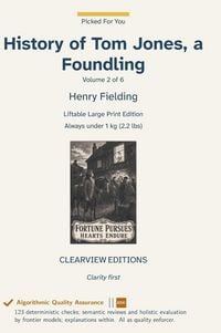 Produktbild: History of Tom Jones, a Foundling - Volume 2 of 6