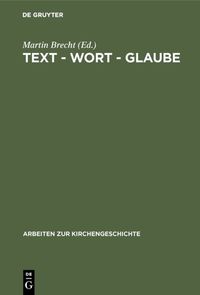 Produktbild: Text - Wort - Glaube