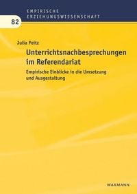 Produktbild: Unterrichtsnachbesprechungen im Referendariat