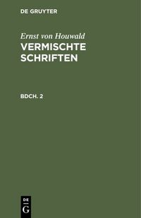 Produktbild: Vermischte Schriften. Bdch. 2