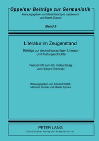 Produktbild: Literatur im Zeugenstand