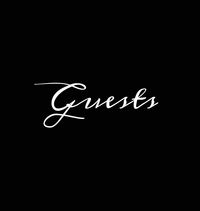 Produktbild: Guests Black Hardcover Guest Book Blank No Lines 64 Pages Keepsake Memory Book Sign In Registry for Visitors Comments Wedding Birthday Anniversary Chr