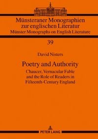 Produktbild: Poetry and Authority