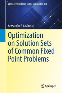 Produktbild: Optimization on Solution Sets of Common Fixed Point Problems
