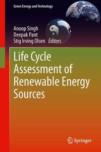 Produktbild: Life Cycle Assessment of Renewable Energy Sources