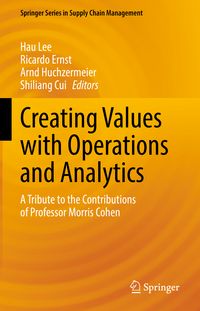 Produktbild: Creating Values with Operations and Analytics