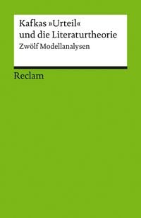Produktbild: Kafkas "Urteil" und die Literaturtheorie. Zw&ouml;lf Modellanalysen
