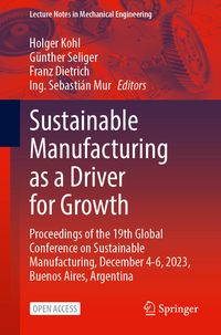 Produktbild: Sustainable Manufacturing as a Driver for Growth