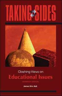 Produktbild: Taking Sides: Clashing Views on Educational Issues
