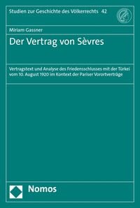 Produktbild: Der Vertrag von S&egrave;vres