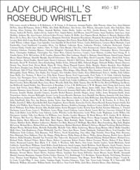 Produktbild: Lady Churchill's Rosebud Wristlet No. 50