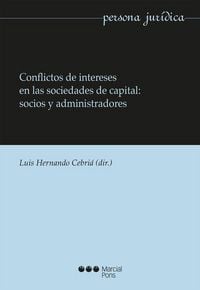 Produktbild: Conflictos de intereses en las sociedades de capital : socios y administradores