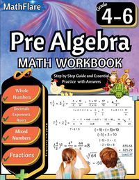 Produktbild: Pre Algebra Workbook 4th to 6th Grade
