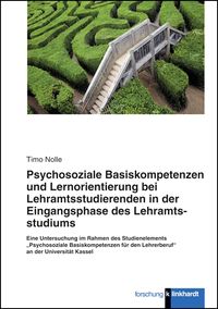 Produktbild: Psychosoziale Basiskompetenzen und Lernorientierung bei Lehramtsstudierenden der Eingangsphase des Lehramtsstudiums