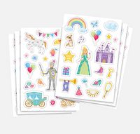 Produktbild: Brunnen Sticker-Set Prinzessin