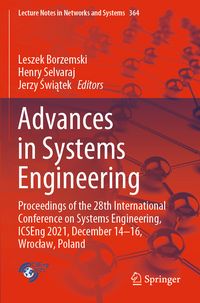 Produktbild: Advances in Systems Engineering
