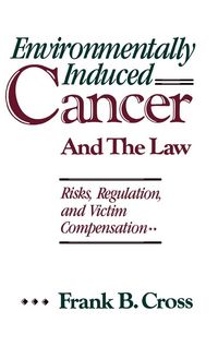 Produktbild: Environmentally Induced Cancer and the Law