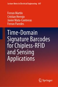 Produktbild: Time-Domain Signature Barcodes for Chipless-RFID and Sensing Applications