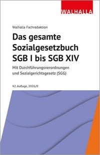 Produktbild: Das gesamte Sozialgesetzbuch SGB I bis SGB XIV