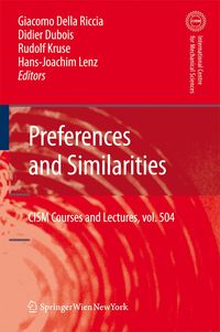 Produktbild: Preferences and Similarities