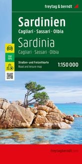 Bild vom Artikel Sardinien, Straßen- und Freizeitkarte 1:150.000, freytag & berndt vom Autor 
