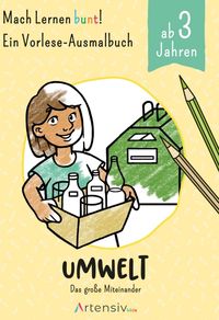 Produktbild: Umwelt - Ein Vorlese-Malbuch f&uuml;r Kinder ab 3 Jahren