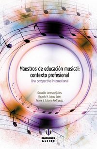Produktbild: Maestros de educaci&oacute;n musical : contexto profesional : una perspectiva internacional