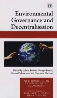 Produktbild: Environmental Governance and Decentralisation