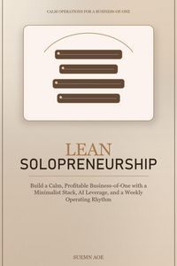 Produktbild: Lean Solopreneurship