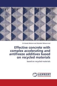 Produktbild: Effective concrete with complex accelerating and antifreeze additives based on recycled materials