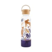 Produktbild Trinkflasche aus Glas mit Silikoncover, 