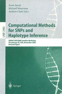 Produktbild: Computational Methods for SNPs and Haplotype Inference