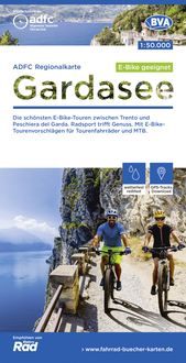 Bild vom Artikel ADFC-Regionalkarte Gardasee, 1:50.000, E-Bike-geeignet, reiß- und wetterfest, GPS-Tracks-Download vom Autor 