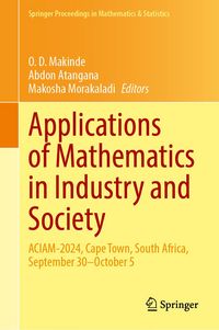 Produktbild: Applications of Mathematics in Industry and Society