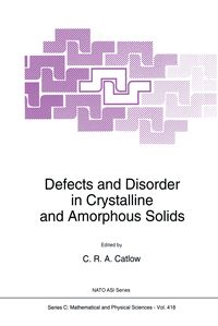 Produktbild: Defects and Disorder in Crystalline and Amorphous Solids