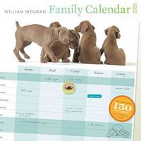 Produktbild: William Wegman Family Calendar [With 250 Stickers]