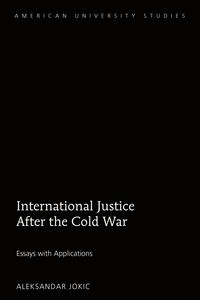 Produktbild: International Justice After the Cold War