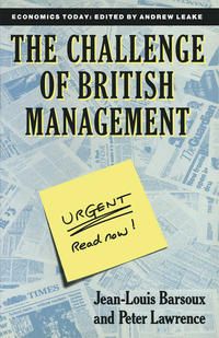Produktbild: The Challenge of British Management