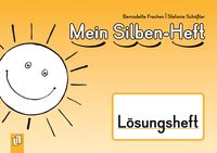 Produktbild: Mein Silben-Heft &ndash; L&ouml;sungsheft