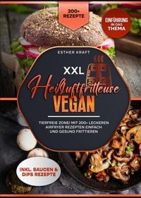 Produktbild: XXL Hei&szlig;luftfritteuse Vegan