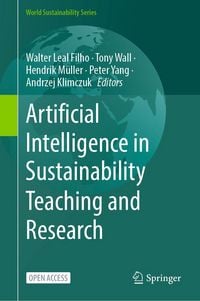 Produktbild: Artificial Intelligence in Sustainability Teaching and Research