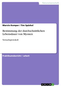 Produktbild: Bestimmung der durchschnittlichen Lebensdauer von Myonen